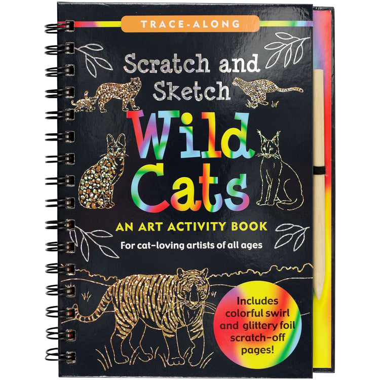 Wild Cats Scratch & Sketch - CR Toys