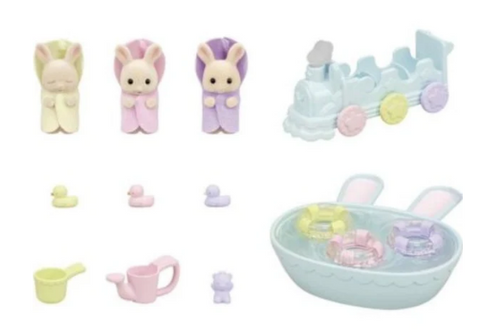 Triplets Baby Bathtime Set Cc2076 - CR Toys