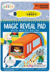 Magic Reveal Pad-All Aboard Trains Activity Book