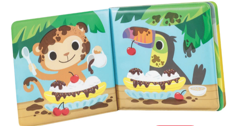 Messy Jungle For Bath Book