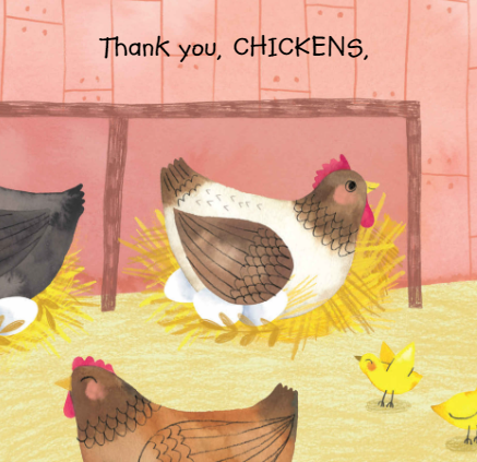 Thank You, Farm Board Book