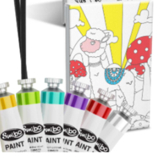 Jr Artist Canvas & Paint Set (Unicorn Or Llama)