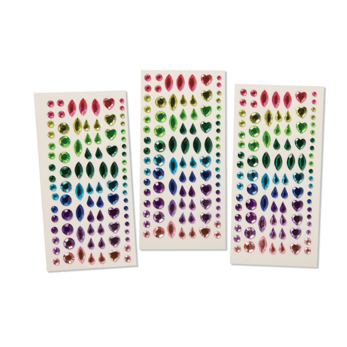 Jewel Art Crowns | Unicorn Flowers Craft Kit Ages 4+