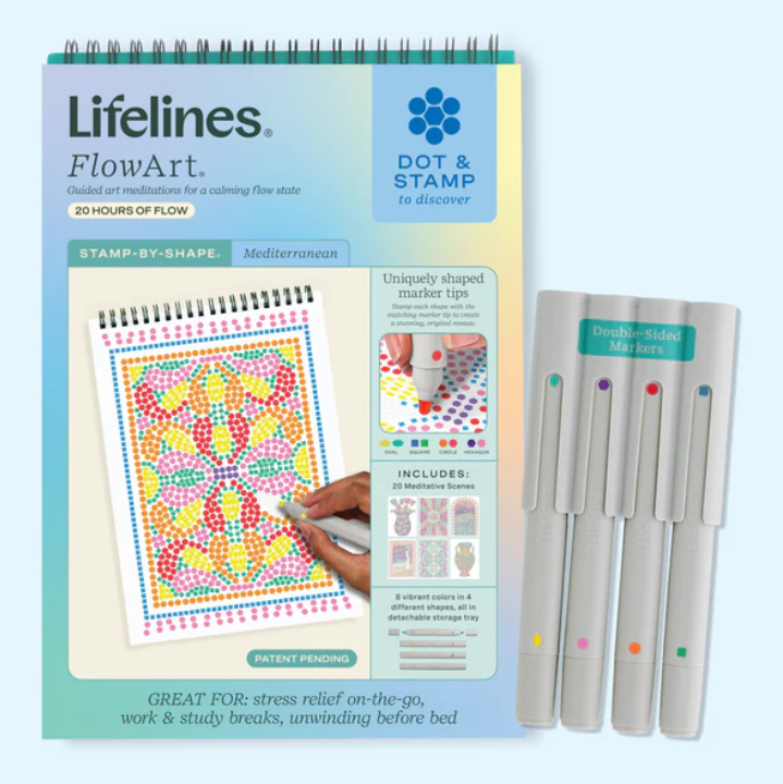 Lifelines | FlowArt | Stamp by Shape | Mediterranean - 1