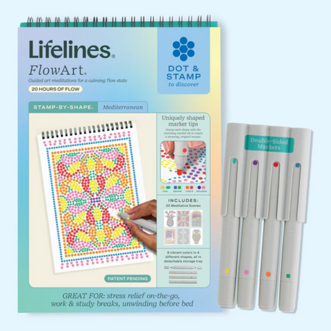 Lifelines | FlowArt | Stamp by Shape | Mediterranean - 1