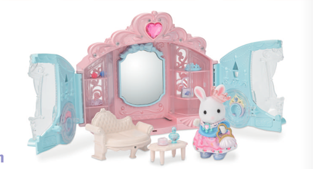 Calico Critters Style & Sparkle Dressing Room Cc2175