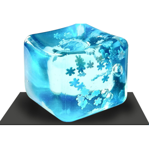 Marshmello Squishy Holiday Cube 6+