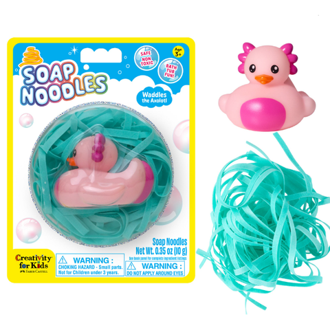 Soap Noodles | Waddles the Axolotl 3+ - 1