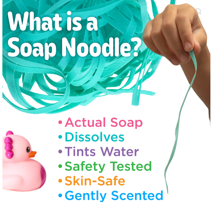 Soap Noodles | Waddles the Axolotl 3+ - 4