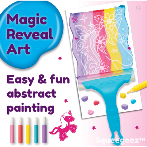 Magic Reveal Squeegee Art | Unicorn 7+