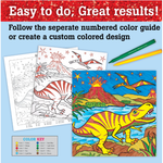 Marker Color By Number | T-Rex Foil Fun 6+ - 5