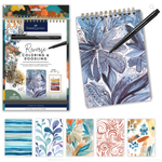 Reverse Coloring and Doodling Book Monochrome 13+ - 1