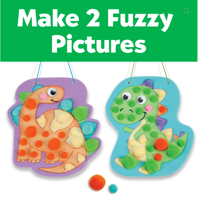 Pom Pom Pictures | Dinosaurs 3+ - 5