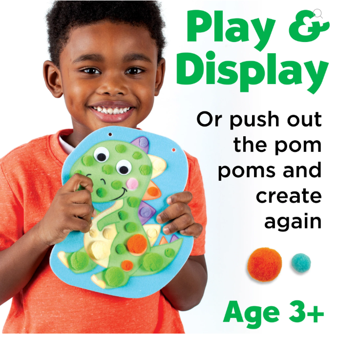 Pom Pom Pictures | Dinosaurs 3+ - 3