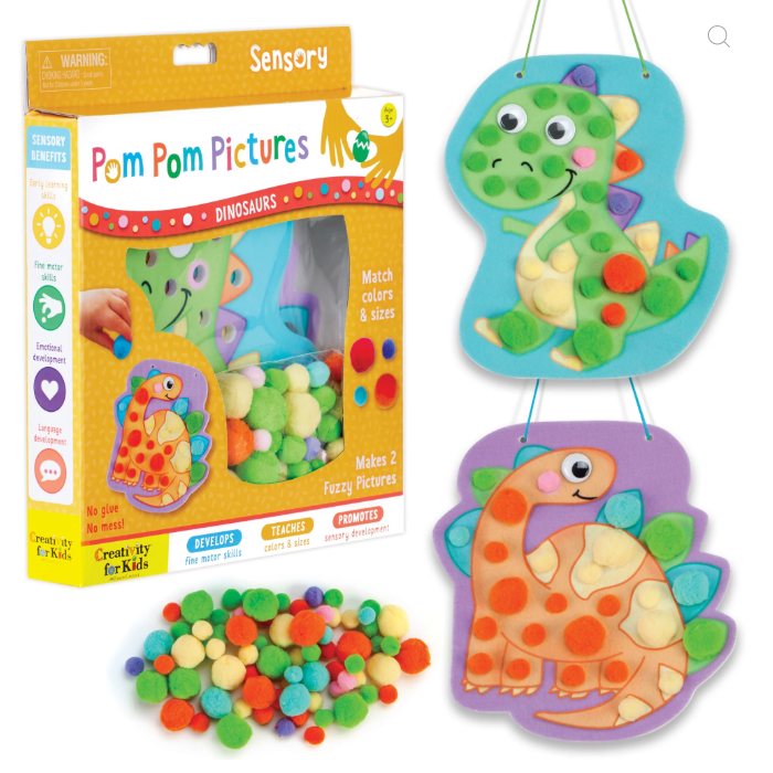 Pom Pom Pictures | Dinosaurs 3+ - 1
