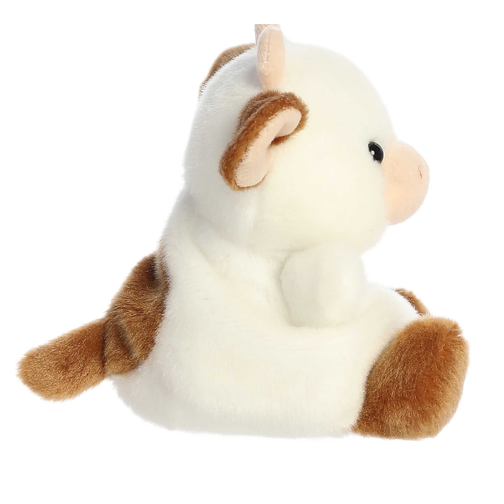 Palm Pals | Caroline Brown Cow 5" Plush - 3