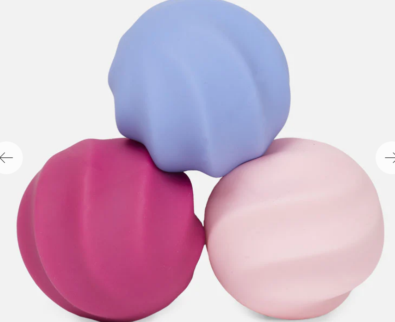 Odds Vivid Silicone Fidget Magnets | Pink Swirls - 4