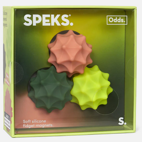Odds Vivid Silicone Fidget Magnets | Green Spurs - 1