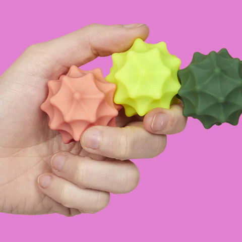 Odds Vivid Silicone Fidget Magnets | Green Spurs - 1