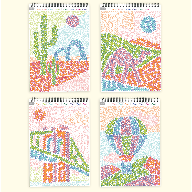 Lifelines | FlowArt |  Trace-By-Letter, Pack Your Bags - CR Toys