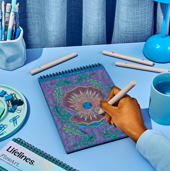 Lifelines | FlowArt  | Dot-By-Letter, Into the Deep - 4