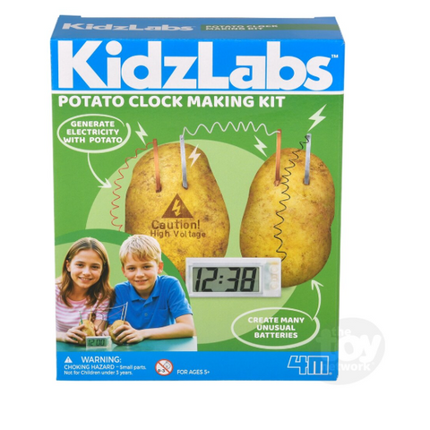 Kidzlabs | Potato Clock Making Kit 5+ - 1