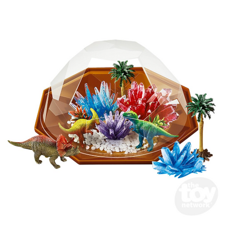 Kidslabs | Crystal Growing Dinosaur Terrarium 10+ - CR Toys