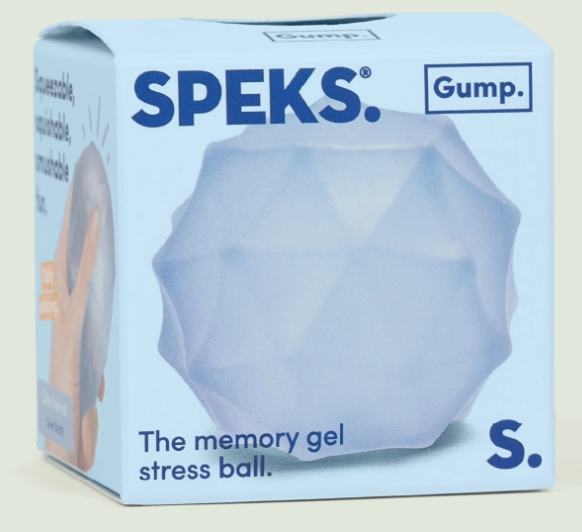 Gump Memory Gel Stress Ball | Dew Burst Blue - 1