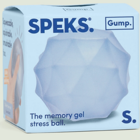 Gump Memory Gel Stress Ball | Dew Burst Blue - 1