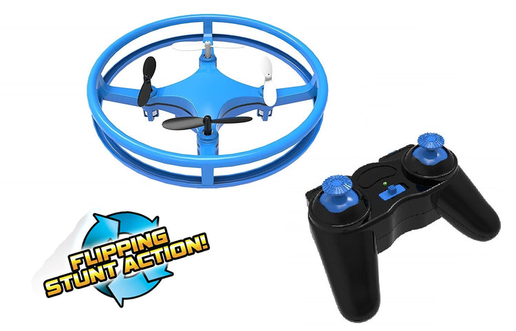 Sky Lighter Glow Disc Drone - Blue - CR Toys