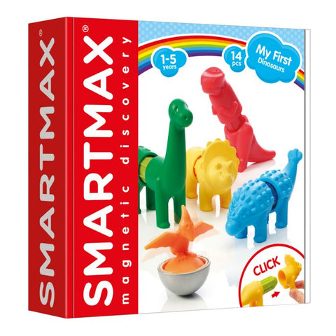 Smartmax My First Dinosaurs Magnetic Building - CR Toys