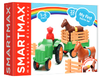 Smartmax My First Tractor 18Months+ Magnetic Building - CR Toys