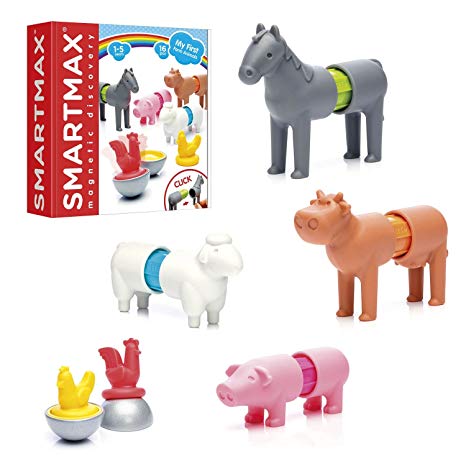 Smartmax® My First Farm Animals Magnetic Building - CR Toys