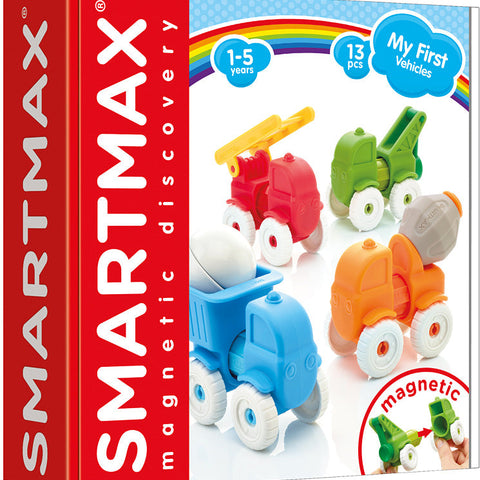 Smartmax® My First Vehicles Magnetic Building - CR Toys