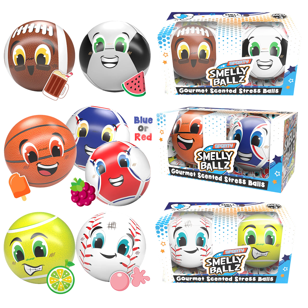 Smelly Ballz | Sporty - CR Toys