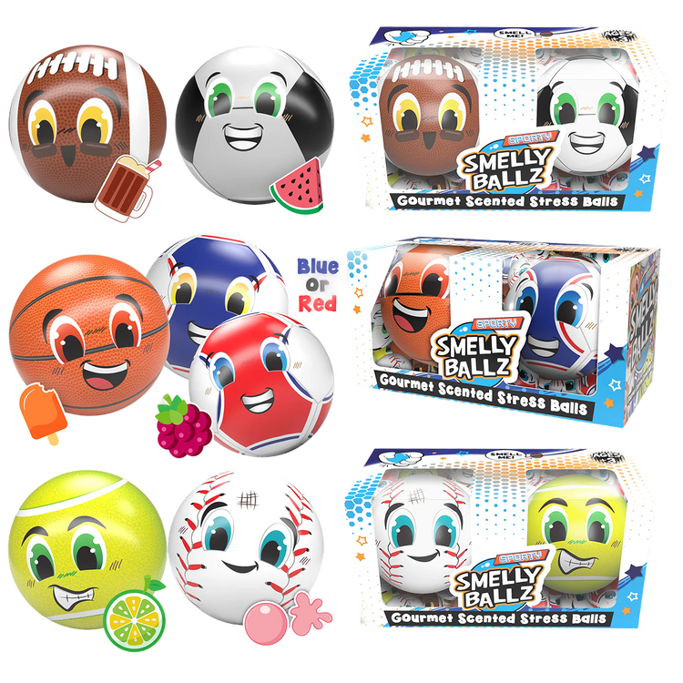 Smelly Ballz | Sporty - CR Toys
