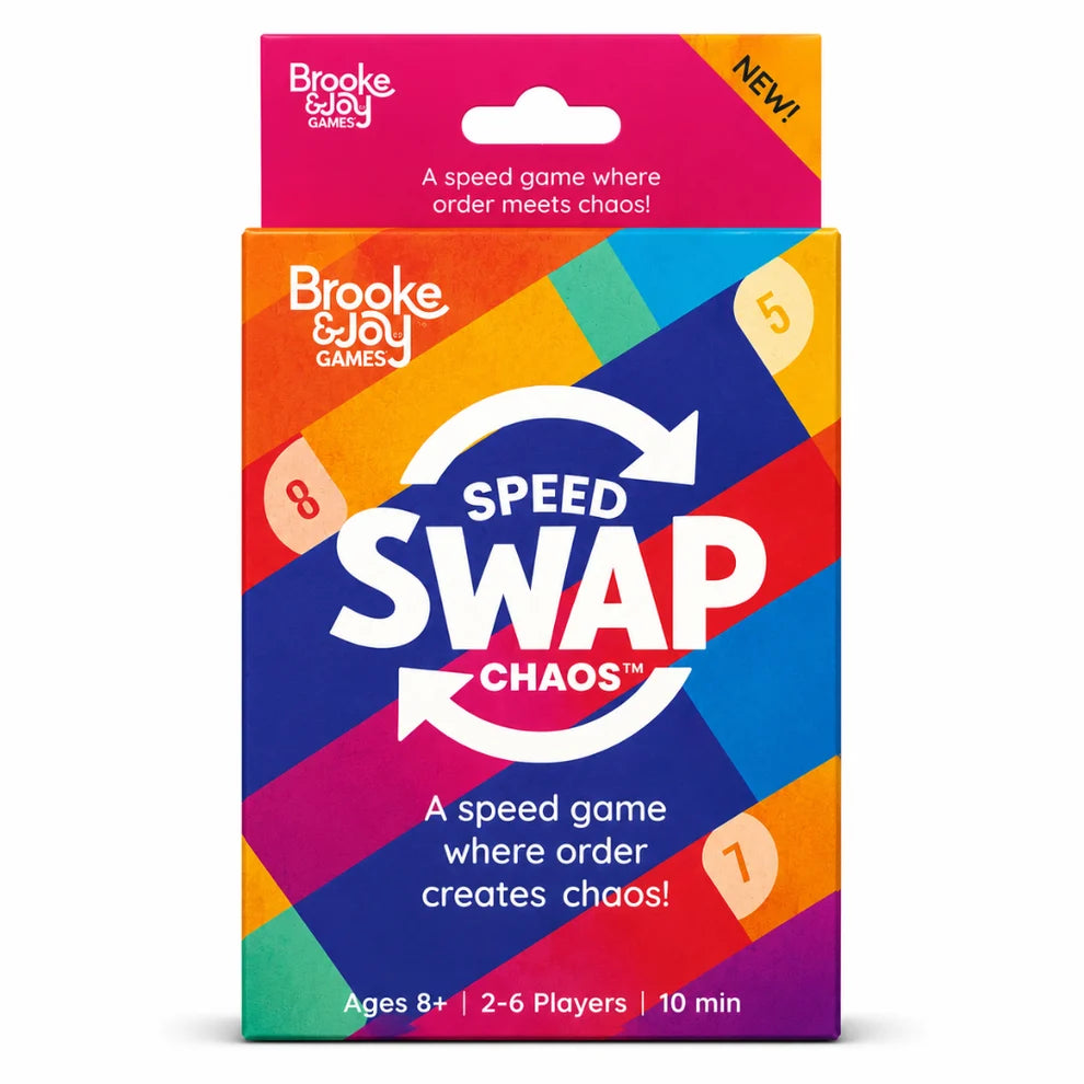 Speed Swap Chaos Card Game 8+ - 1