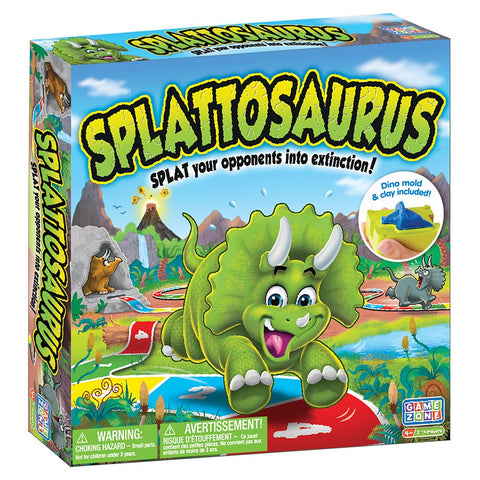 Splattosaurus Board Game - Ages 4+ - CR Toys