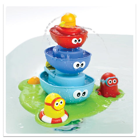 Stack N Stream Tub Fountain 9M+ - CR Toys