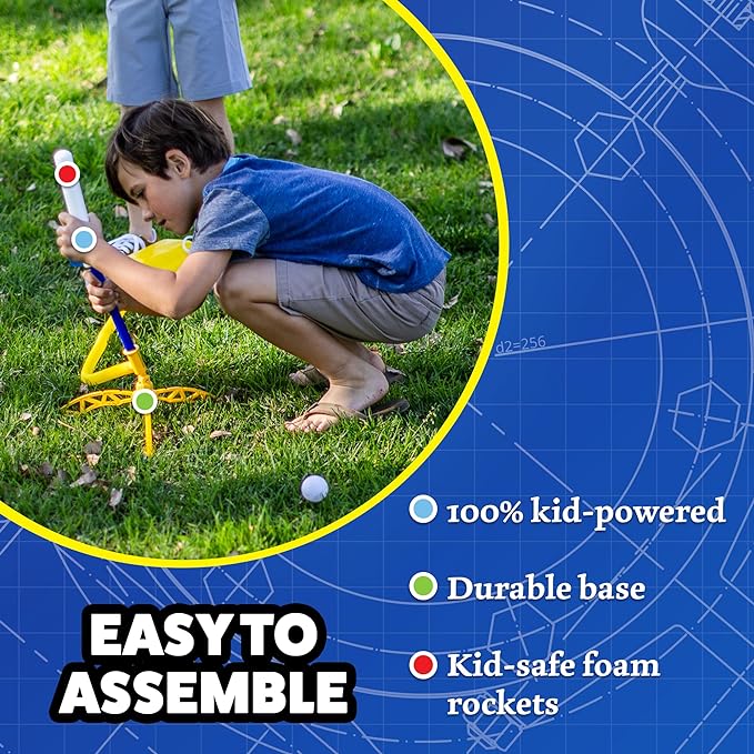 Stomp Rocket Jr. Glow - CR Toys