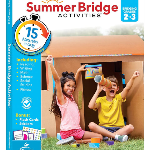 Summer Bridge Activities 2nd Grade going into 3rd Grade Workbook - CR Toys