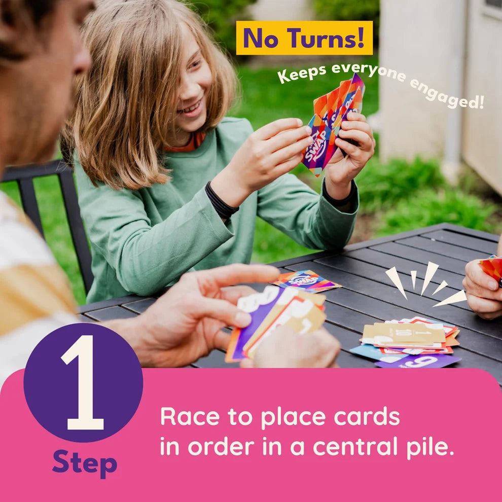 Speed Swap Chaos Card Game 8+ - 3