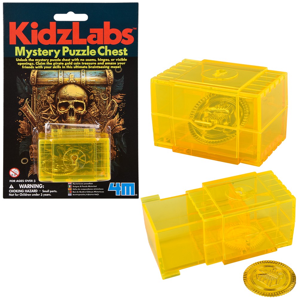 Mystery Puzzle Chest For Ages 5+