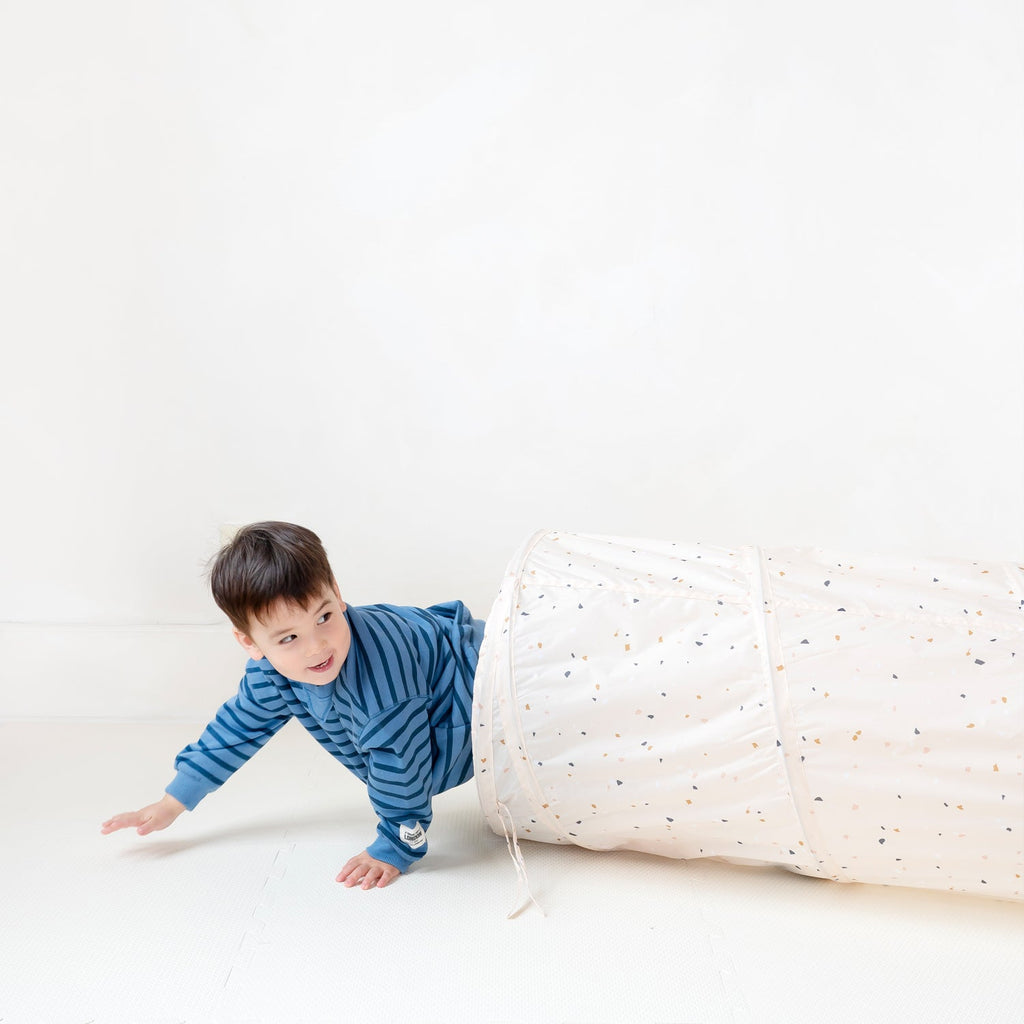 Kids Play Tunnel | Terrazzo Beige