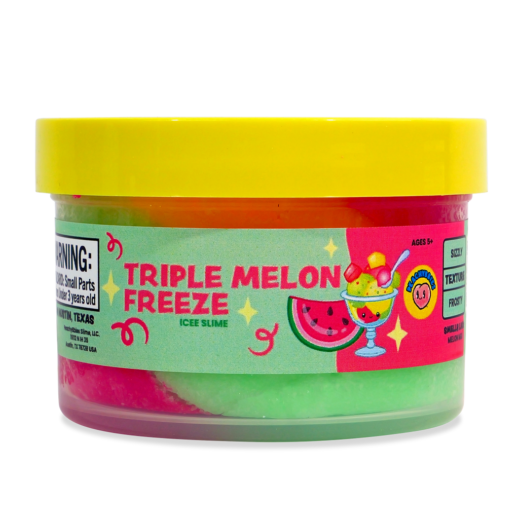 Peachybbies Slime | Triple Melon Freeze Icee Slime - 4