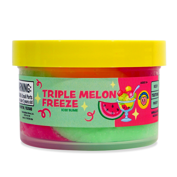 Peachybbies Slime | Triple Melon Freeze Icee Slime - 4