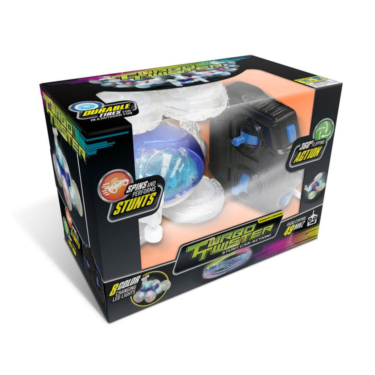 Turbo Twisters RC Stunt Car Blue 3+