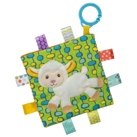 Taggies Crinkle Me Sherbet Lamb – 6×6″ - CR Toys