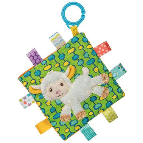 Taggies Crinkle Me Sherbet Lamb – 6×6″ - CR Toys