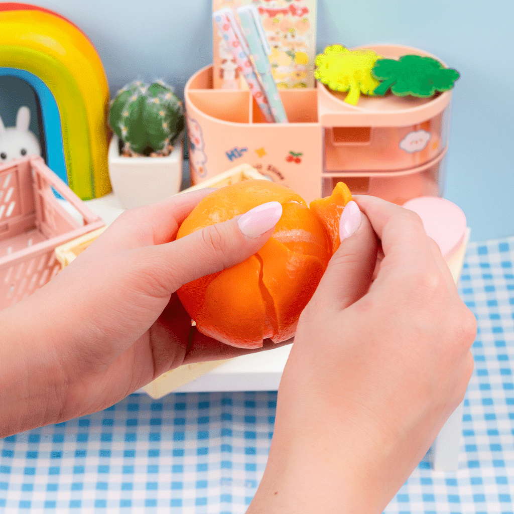Fidget Sensory | Tangerine Cutie Peeling - CR Toys
